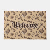 Paillasson Rebetiko Motif Doormat (Devant)