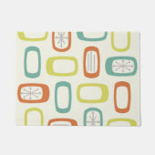 Paillasson Rectangles arrondies MCM du milieu du siècle (Devant)