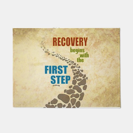 Paillasson Récupération, la première étape (l'étape 12, (Devant)