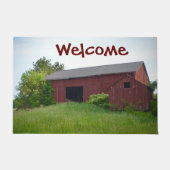 Paillasson Red Amish Barn (Devant)