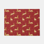 Paillasson Red and gold Christmas (Devant)