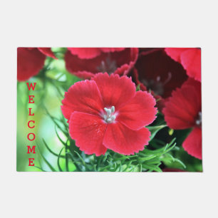 Paillasson Red Dianthus Door