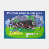 Paillasson Red Entegra Aspire Classe A RV Roughin' It (Devant)