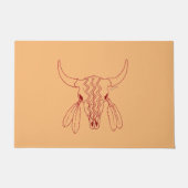 Paillasson Red Ghost Dance Buffalo ligne tonneau (Devant)