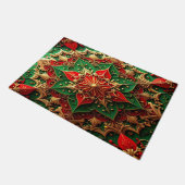 Paillasson Red Green Decorative Holiday Doormat (Incliné)
