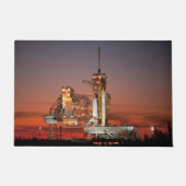 Paillasson Red Sky for Space Shuttle Atlantis Launch (Devant)
