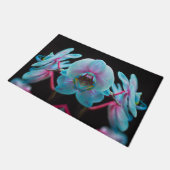 Paillasson Réflection de l'orchid bleu exotic (Incliné)