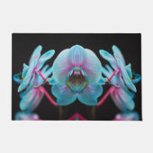 Paillasson Réflection de l'orchid bleu exotic (Devant)
