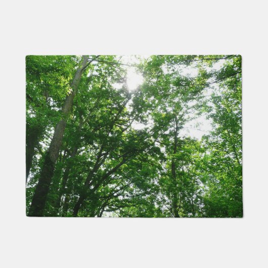 Paillasson Regard sur les arbres d'été (Devant)