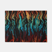 Paillasson Regardant dans l'abstrait du Feu (Devant)