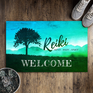 Paillasson Reiki Master Yoga Médiation instructeur Bienvenue