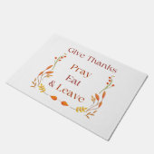 Paillasson Remercier White Door Mat (Incliné)