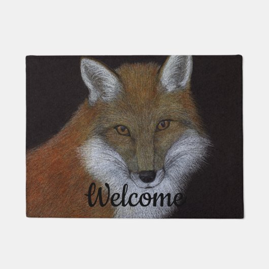 Paillasson Renard rouge (Devant)