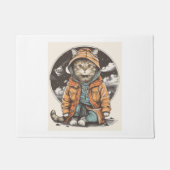 Paillasson Rencontre de chat (Devant)