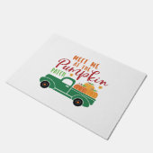 Paillasson Rencontrez-Moi Au Patch Citrouille (Incliné)