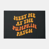 Paillasson Rencontrez-Moi Au Patch Citrouille (Devant)