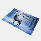 Paillasson Renne de Noël magique (Incliné)