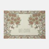 Paillasson Rennie Mackintosh Tree & Floral Bural Orange (Devant)