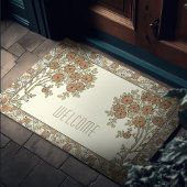 Paillasson Rennie Mackintosh Tree & Floral Bural Orange