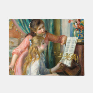 Paillasson Renoir Girls at the Piano Impressionism Painting