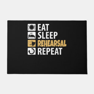 Paillasson Répétition de la répétition du sommeil - Citations