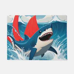 Paillasson Requin dans l'océan