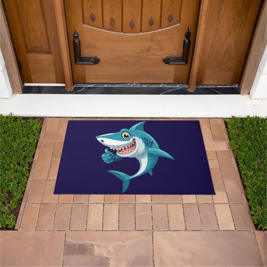 Paillasson Requin mignon (De plein air)
