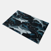 Paillasson Requins, marine, mer, poisson, prédateur, animal,  (Incliné)