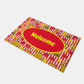 Paillasson Restauration rapide Diner, Bar et Restaurant Bienv (Incliné)