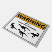 Paillasson Restez en dehors ! SYMBOLE VÉCRATEUR (Incliné)