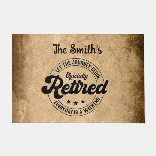 Paillasson Retraite (Devant)