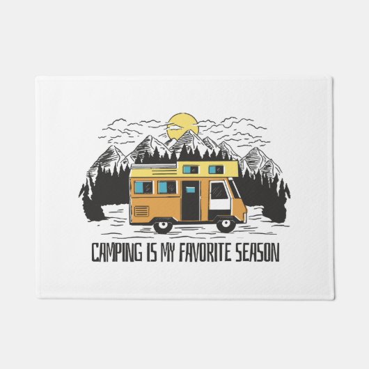 Paillasson Retraite de montagne Campervan (Devant)