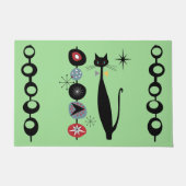 Paillasson Retro Atomique Moyen Siècle Moderne Cool mat de ch (Devant)