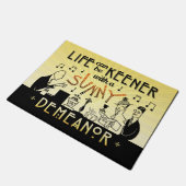 Paillasson Rétro comportement ensoleillé de l'art déco 20s (Incliné)