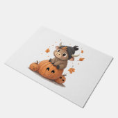 Paillasson Retro Halloween Highland Cow (Incliné)