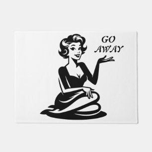 Paillasson Retro Lady Go