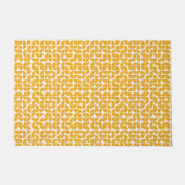 Paillasson Retro Mid Century moderne Jaune (Devant)