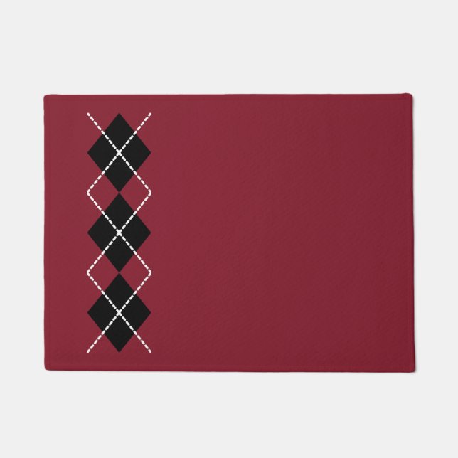 Paillasson Retro Red Doormat  (Devant)