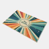 Paillasson Retro Sunburst Door Mat. (Incliné)