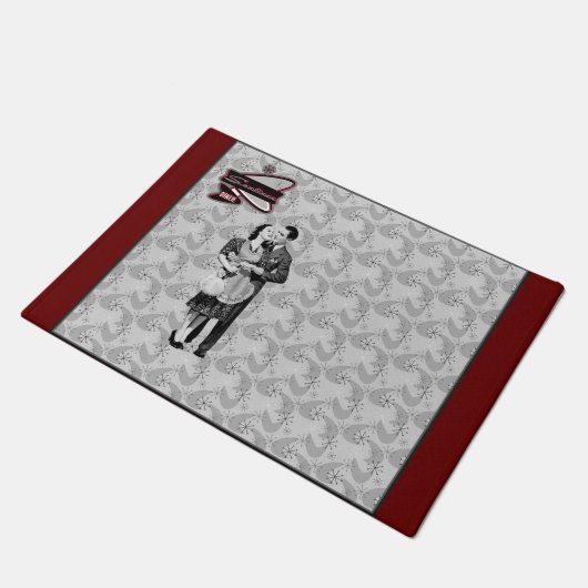 Paillasson Rétro wagon-restaurant (Incliné)