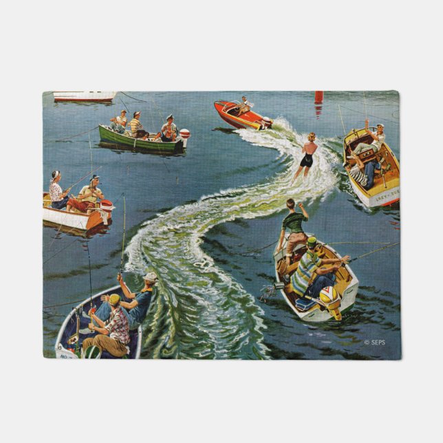 Paillasson Réveillée par Ben Kimberly Pins (Devant)