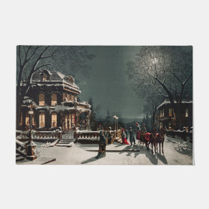 Paillasson Réveillon de Noël par Joseph Hoover et Fils