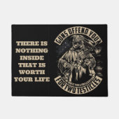 Paillasson Rien à l'intérieur (Devant)