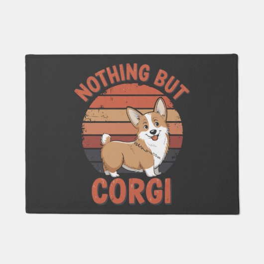 Paillasson Rien que des Corgi (Devant)