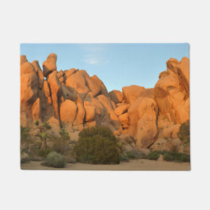 Paillasson Roches de coucher de soleil à Joshua Tree