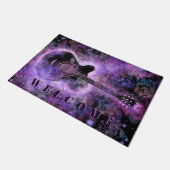 Paillasson Rock Guitare Musique Welcome Doormat (Incliné)