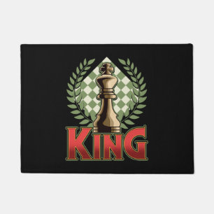 Paillasson roi des échecs