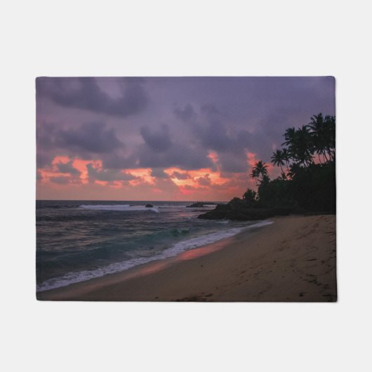 Paillasson Romantic Beach at Dusk (Devant)