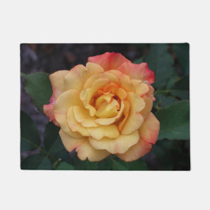 Paillasson Rose Beautiful Pink and Yellow Floral