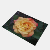 Paillasson Rose Beautiful Pink and Yellow Floral (Incliné)